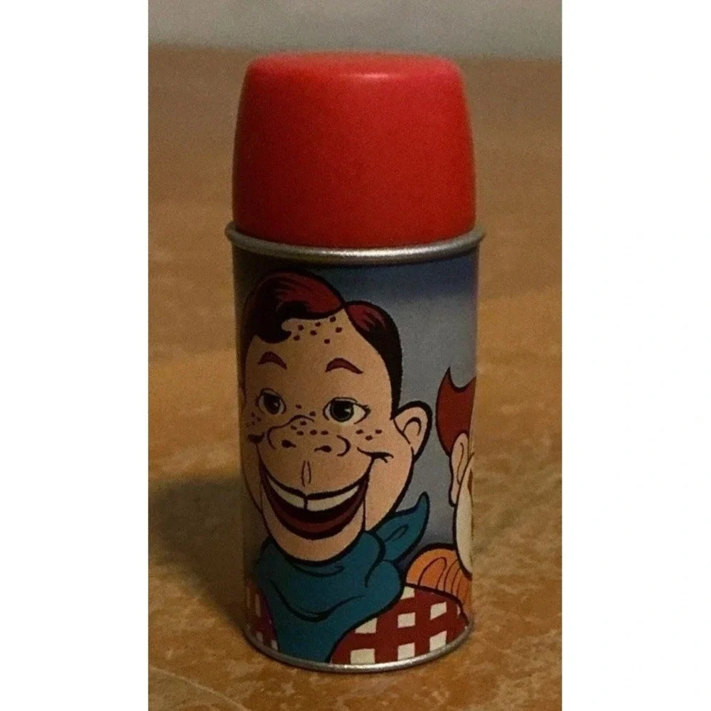 1999 Hallmark 2pc Ornament Set Howdy Doody Small Metal‎ Lunch Box Set